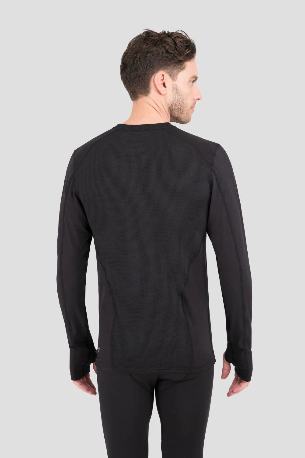TERRAMAR BASE LAYER 'Terramar' Men's 2.0 Thermolator® Performance Crew - Black 4 TERRAMAR BASE LAYER 'Terramar' Men's 2.0 Thermolator® Performance Crew - Black