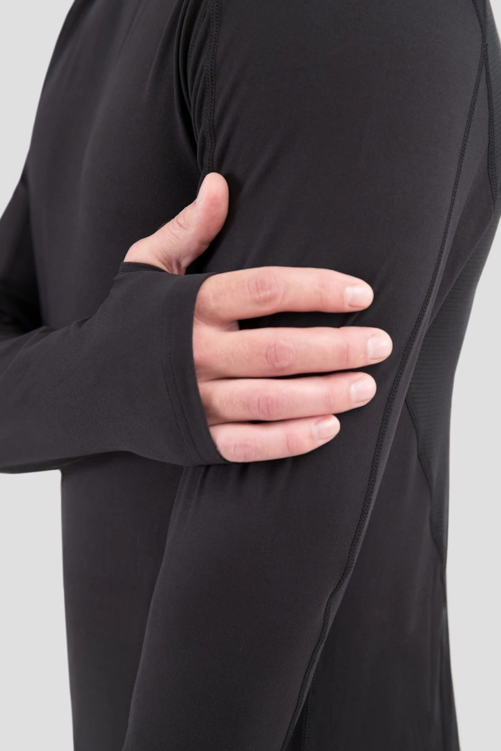 TERRAMAR BASE LAYER 'Terramar' Men's 2.0 Thermolator® Performance Crew - Black 5 TERRAMAR BASE LAYER 'Terramar' Men's 2.0 Thermolator® Performance Crew - Black