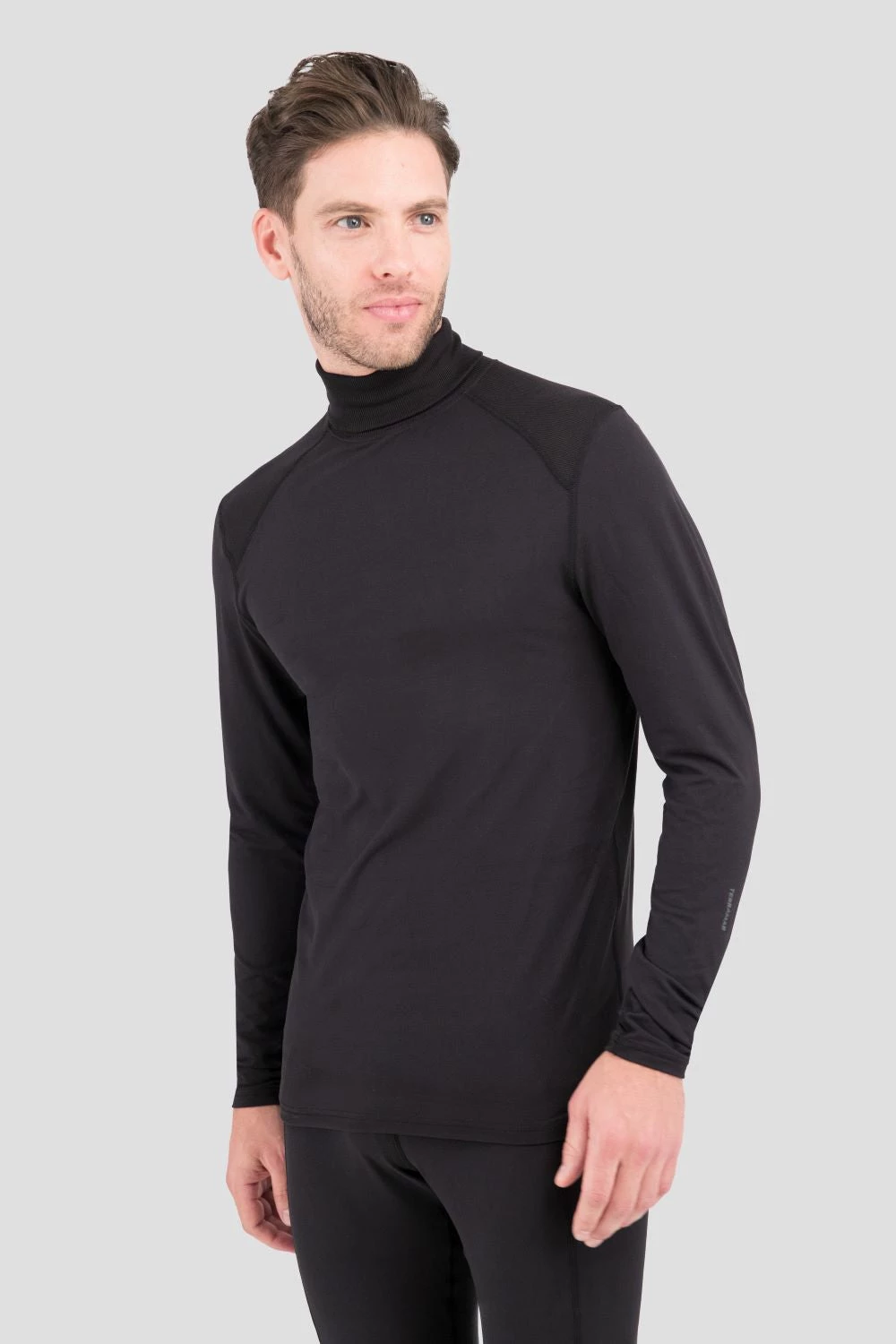 TERRAMAR BASE LAYER 'Terramar' Men's 2.0 Thermolator® Performance Turtle Neck - Black 3 TERRAMAR BASE LAYER 'Terramar' Men's 2.0 Thermolator® Performance Turtle Neck - Black