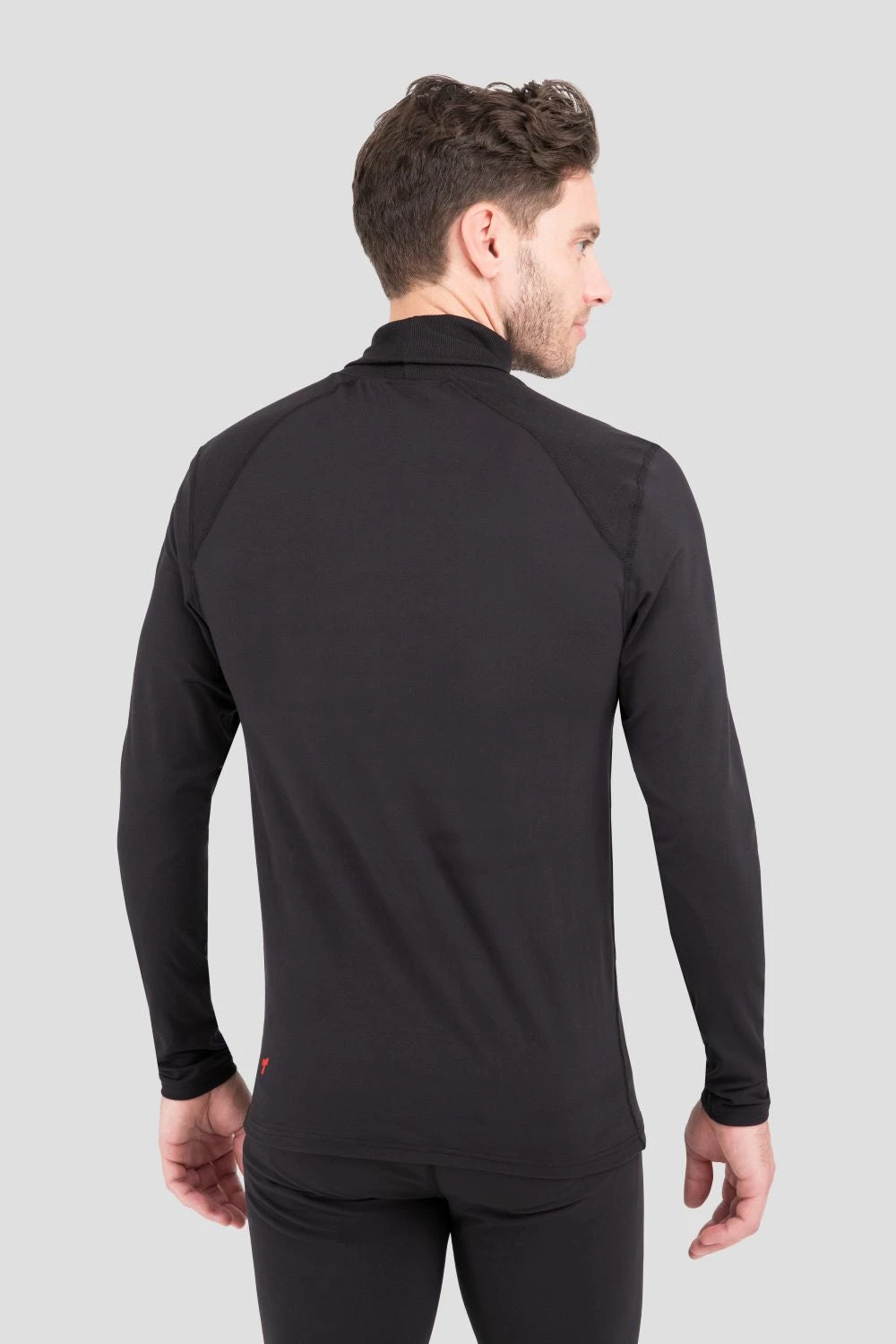 TERRAMAR BASE LAYER 'Terramar' Men's 2.0 Thermolator® Performance Turtle Neck - Black 4 TERRAMAR BASE LAYER 'Terramar' Men's 2.0 Thermolator® Performance Turtle Neck - Black