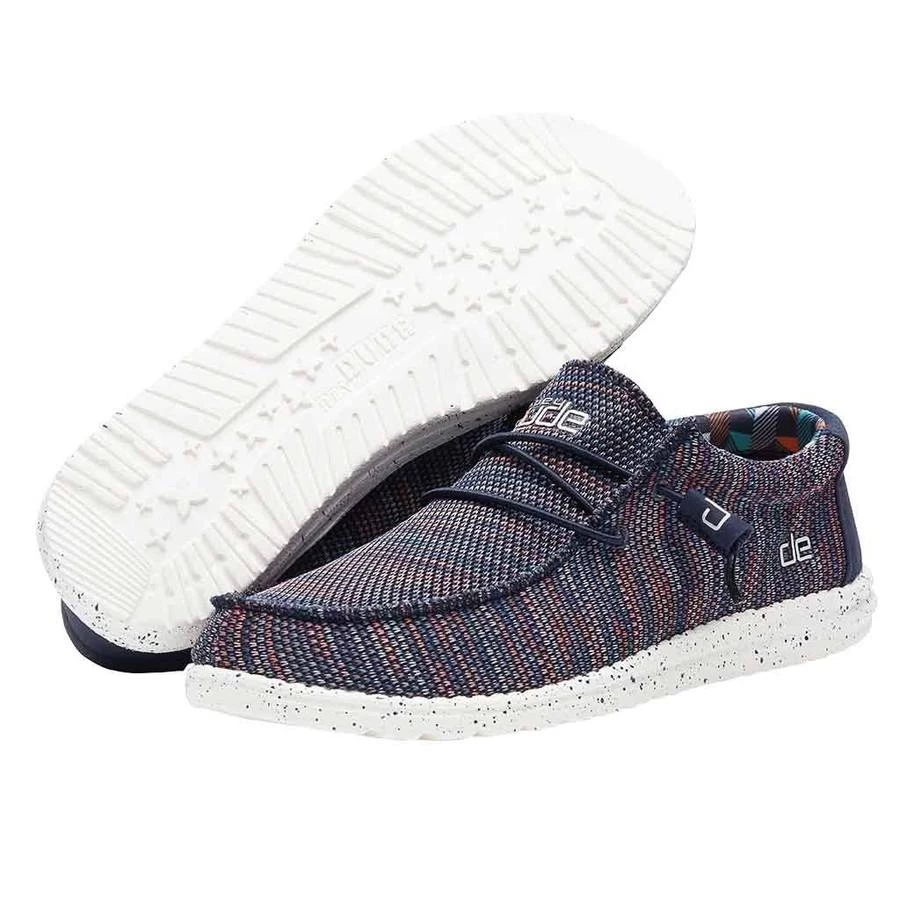 'Hey Dude' Men's Wally Sox Funk - Blue/Orange 5 'Hey Dude' Men's Wally Sox Funk - Blue/Orange