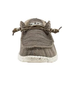 'Hey Dude' Men's Wally Sox - Brown 10 'Hey Dude' Men's Wally Sox - Brown