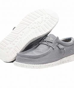 'Hey Dude' Men's Wally Stretch - Iron 13 'Hey Dude' Men's Wally Stretch - Iron