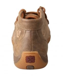 Twisted X Boots 'Twisted X' Women's Driving Moccasin - Bomber / Cream Stitching