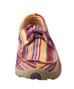 Twisted X Boots Driving Moc - Purple / Multi-Striped