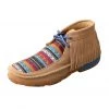 Twisted X Boots Driving Moccasin - Serape Fringe / Sand Suede Women