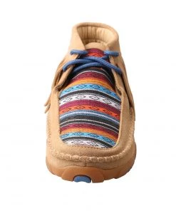 Twisted X Boots Driving Moccasin - Serape Fringe / Sand Suede Women
