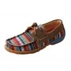 Twisted X Boots 'Twisted X' Women's Driving Moccasin - Serape / Bomber