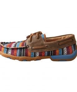 Twisted X Boots 'Twisted X' Women's Driving Moccasin - Serape / Bomber