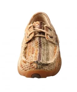 Twisted X Boots Women 'Twisted X' WDM0084 - Weave Driving Moccasin - Multi Earth Tones