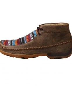 Twisted X Boots 'Twisted X' WDM0096 - Driving Moccasin - Bomber / Multi Serape Women