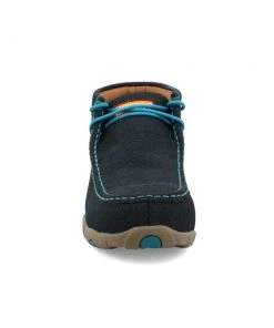 Twisted X Boots 'Twisted X' Women's Chukka Driving Moc EH Comp Toe - Dark Teal / Turquoise 13 Twisted X Boots 'Twisted X' Women's Chukka Driving Moc EH Comp Toe - Dark Teal / Turquoise