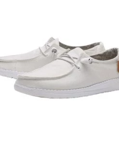 'Hey Dude' Women's Wendy Chambray - White