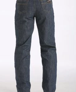 'Cinch' Men's White Label Fire Resistant Relaxed Fit Straight Leg - Indigo Blue
