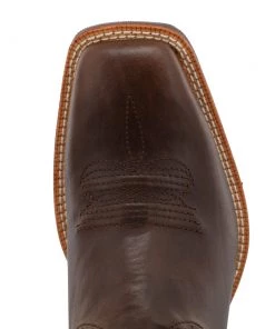 Twisted X Boots 'Twisted X' Women's 13" Ruff Stock Western Square Toe - Brown / Orange