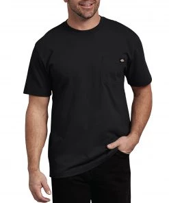 'Dickies' Heavyweight Crew T-Shirt - Black Men