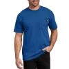 Men 'Dickies' Heavyweight Crew T-Shirt - Royal Blue 2 Men 'Dickies' Heavyweight Crew T-Shirt - Royal Blue