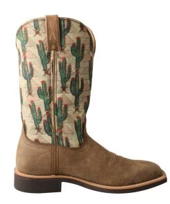 Twisted X Boots 'Twisted X' Women's 11" Top Hand Western Square Toe - Bomber / Cactus Print 11 Twisted X Boots 'Twisted X' Women's 11