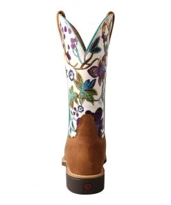 Twisted X Boots 'Twisted X' Women's 11" Top Hand Western - Tan / Floral 11 Twisted X Boots 'Twisted X' Women's 11