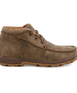 Twisted X Boots 'Twisted X' Women's Cellstretch Chukka Driving Moc - Bomber Brown 14 Twisted X Boots 'Twisted X' Women's Cellstretch Chukka Driving Moc - Bomber Brown