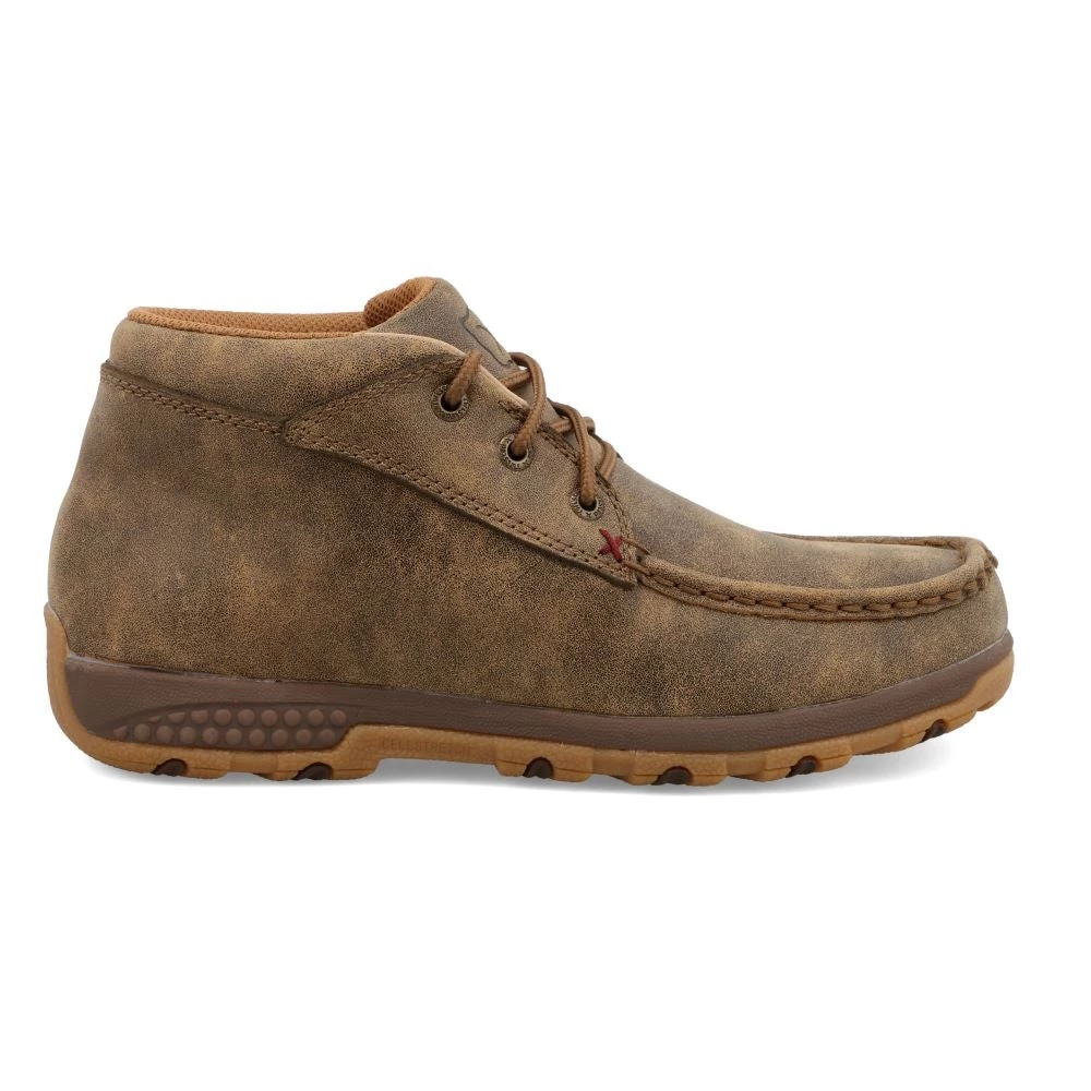 Twisted X Boots 'Twisted X' Women's Cellstretch Chukka Driving Moc - Bomber Brown 8 Twisted X Boots 'Twisted X' Women's Cellstretch Chukka Driving Moc - Bomber Brown