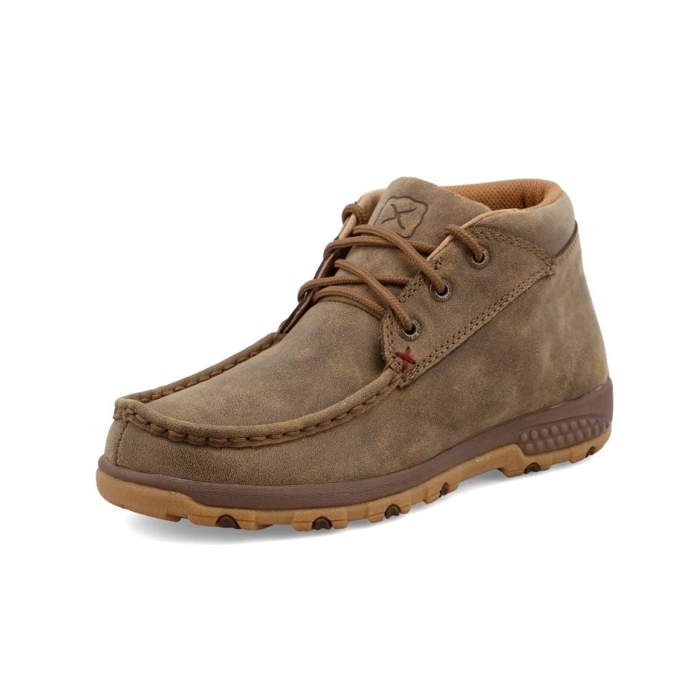 Twisted X Boots 'Twisted X' Women's Cellstretch Chukka Driving Moc - Bomber Brown 3 Twisted X Boots 'Twisted X' Women's Cellstretch Chukka Driving Moc - Bomber Brown