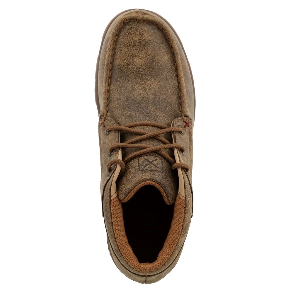 Twisted X Boots 'Twisted X' Women's Cellstretch Chukka Driving Moc - Bomber Brown 4 Twisted X Boots 'Twisted X' Women's Cellstretch Chukka Driving Moc - Bomber Brown