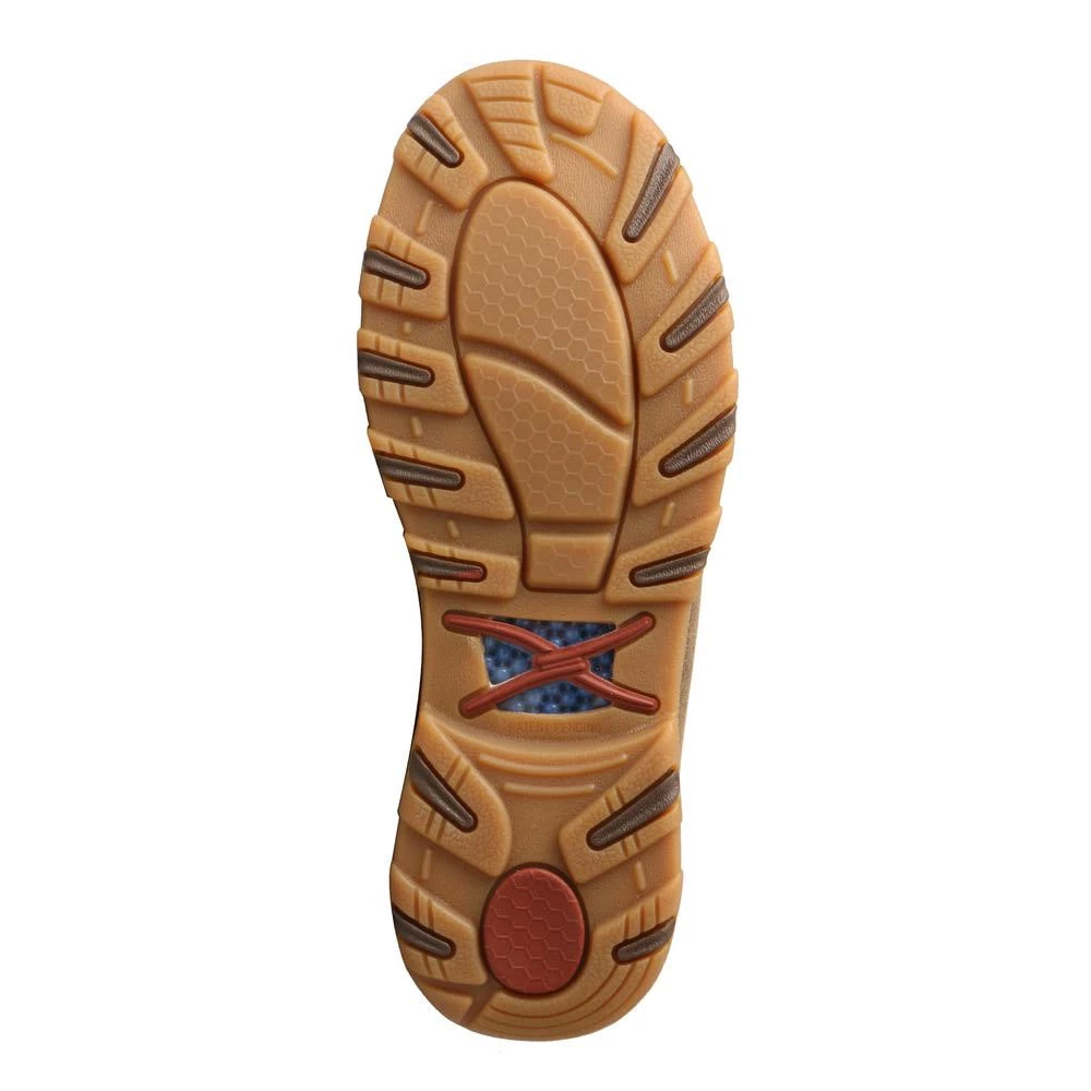 Twisted X Boots 'Twisted X' Women's CellStretch Boat Shoe Driving Moc - Bomber / Khaki 8 Twisted X Boots 'Twisted X' Women's CellStretch Boat Shoe Driving Moc - Bomber / Khaki