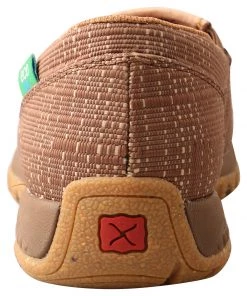 Twisted X Boots 'Twisted X' Women's Cellstretch Slip On Driving Moc - Woven Brown / Coffee