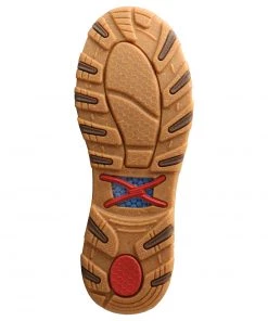 Twisted X Boots 'Twisted X' Women's Cellstretch Slip On Driving Moc - Woven Brown / Coffee