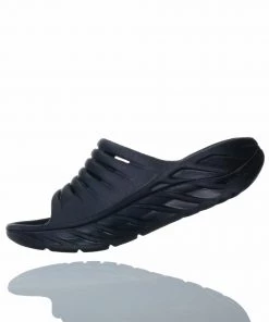 'HOKA' Women's Ora Recovery Slide - Black/Black