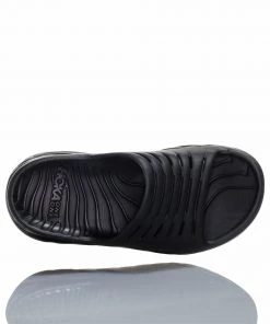 'HOKA' Women's Ora Recovery Slide - Black/Black