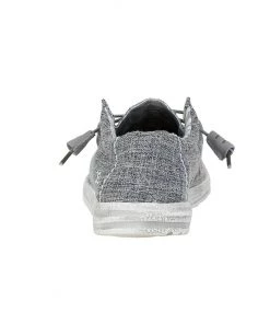 'Hey Dude' Men's Wally Linen - Iron Grey