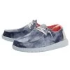 'Hey Dude' Women's Wendy - Tie Dye Navy Shoes & Boots