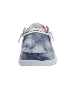 'Hey Dude' Women's Wendy - Tie Dye Navy Shoes & Boots
