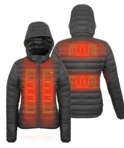 'Fieldsheer' Women's Heated Bluetooth Summit Jacket - Black