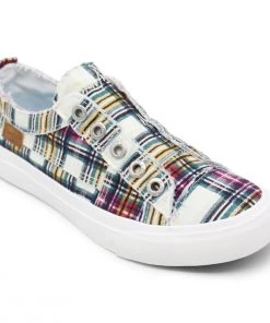 'Blowfish Malibu' Women's Play Slip On - Cream Ivy League