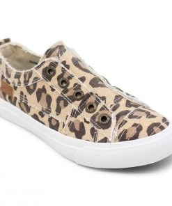 'Blowfish Malibu' Women's Play Slip On - Natural Jumbo Kitty