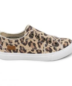 'Blowfish Malibu' Women's Play Slip On - Natural Jumbo Kitty
