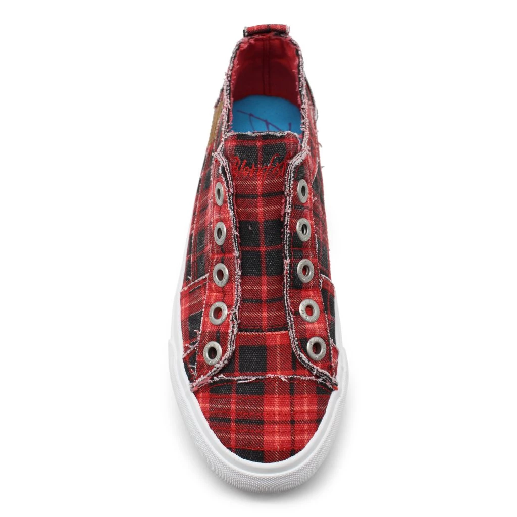 'Blowfish Malibu' Women's Play Slip On - Red Grand Canyon Plaid 5 'Blowfish Malibu' Women's Play Slip On - Red Grand Canyon Plaid