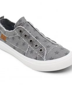 'Blowfish Malibu' Women's Play Slip On - Wolf Gray Galaxy