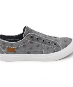 'Blowfish Malibu' Women's Play Slip On - Wolf Gray Galaxy