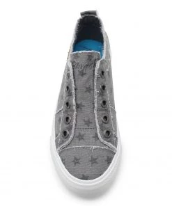 'Blowfish Malibu' Women's Play Slip On - Wolf Gray Galaxy