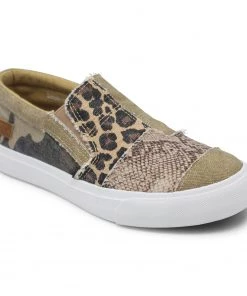 'Blowfish Malibu' Women's Maddox Slip On - Natural Snake Print