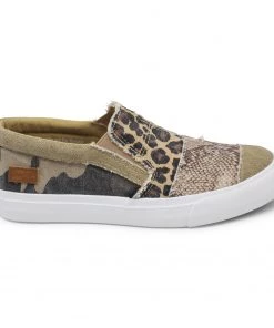 'Blowfish Malibu' Women's Maddox Slip On - Natural Snake Print