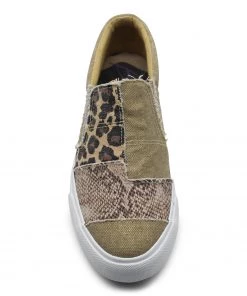 'Blowfish Malibu' Women's Maddox Slip On - Natural Snake Print