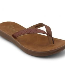 'Blowfish Malibu' Women's Santorini Thong Sandal - Whisky Wayward