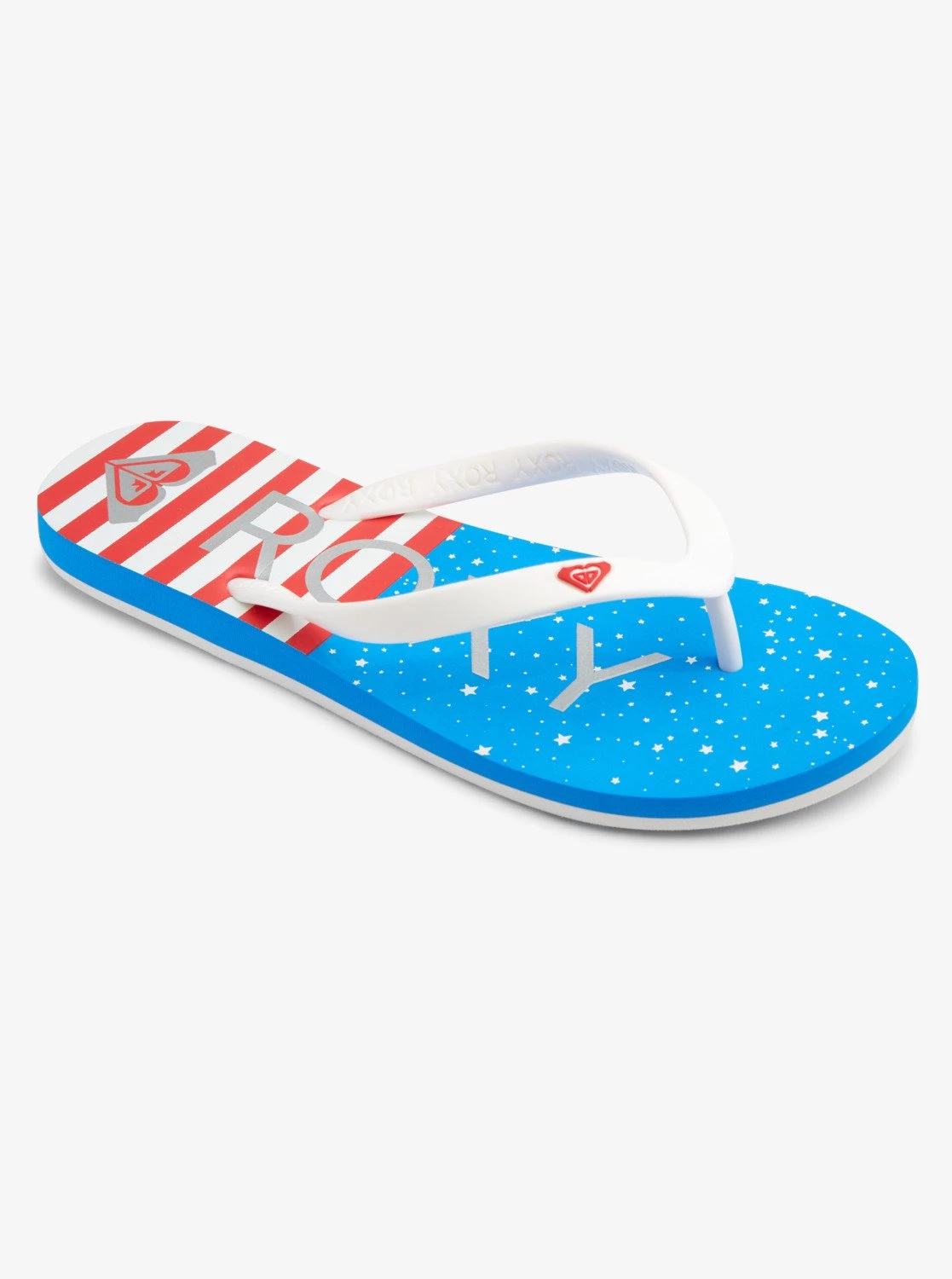 'Roxy' Women's Tahiti VII Sandal - Red / White / Blue 3 'Roxy' Women's Tahiti VII Sandal - Red / White / Blue