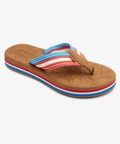 'Roxy' Women's Colbee Hi Sandal - Red / Blue
