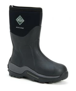 'Muck' Men's 12" Arctic Sport Mid Boot - Black